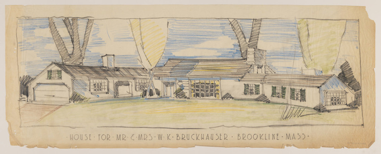 William K. Bruckhauser house, Brookline, Mass.