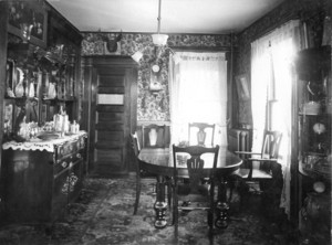 Barrett House, 1378 Beacon St., Brookline, Mass., Dining Room..