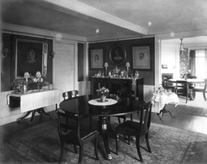 Bowditch House, Framingham, Mass., dining room