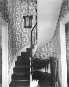 Baker House, Plymouth, Mass., Entrance Hall..