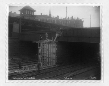 Extension of Pier Boston & Albany Railroad, Boston, Mass.