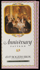 Anniversary Pattern, 1847 Rogers Bros. Silverplate, International Silver Company, Meriden, Connecticut