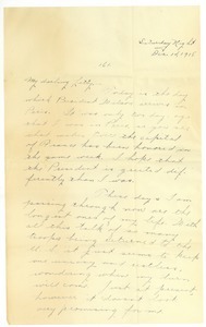 Letter from Frank F. Newth to Letitia Crane