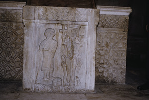 Altar in Roman temple