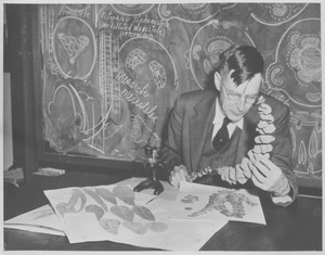 Ray Ethan Torrey in classroom