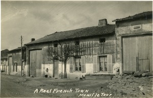 A real French town, Menil le Tour