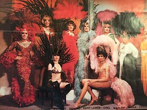A Photograph of Marlow Monique Dickson Posing with Other Performers