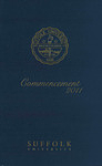 2011 Suffolk University commencement program, College of Arts & Sciences and Sawyer Business School