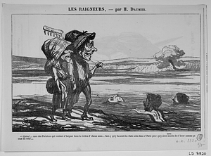 - Quien!... core des Parisiens qui veniont s'baigner dans la rivière d'cheux nous... faut-y qu'y fassent des états sales dans c'Paris pour qu'y aient besoin de s'laver comme ça tous les étés!...