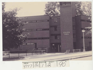 Gulick Hall from across Alden Street