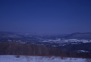 Panorama to the East, Jim Smith Hill, Taconic Crest. Image 7. View to east.