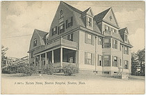 Nurses Home, Newton Hospital, Newton Mass.