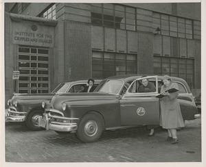 Cars outside of ICD building