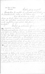 Letter from Alcides López Aufranc to Alejandro A. Lanusse