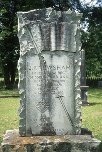 Grace Cemetery (St. Francisville, La.): Newsham, J. P. 1919