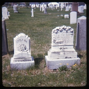 Amherst (Mass.) gravestone: Blasdell, Annette Francis (d. 1862)