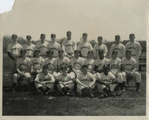SC 1955 freshman baseball team portrait