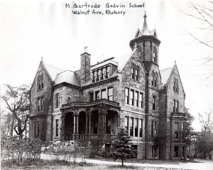 M. Gertrude Godvin School, Walnut Avenue, Roxbury