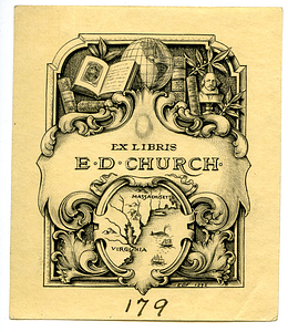 Ex Libris E.D. Church