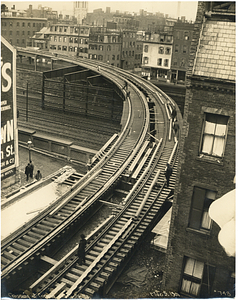 Crossing at Castle and Corning Streets