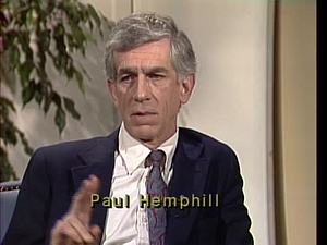 A Word on Words; Paul Hemphil