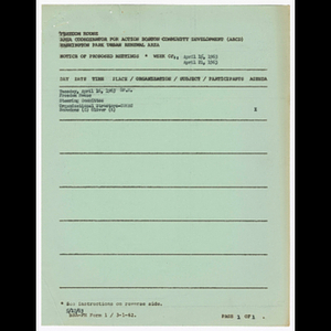 Agenda, attendance list and minutes for Steering Committee meeting on April 16, 1963