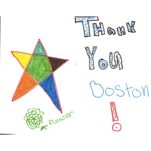 Letter to Boston from a student at at Leander ISD, Mason Elementary School (Cedar Park, Texas)