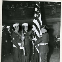 Sea Scout Ceremony - May 25, 1945