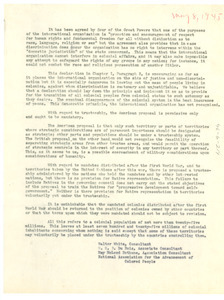 Letter from NAACP to United States Department of State