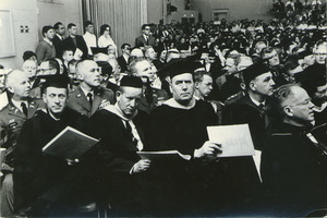Crowd at Charter Day convocation