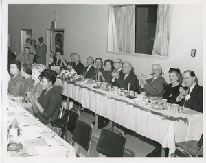 Audience at Thanksgiving celebration