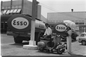 ESSO trucks in Saigon.