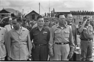 South Vietnam cabinet visiting An Hoa Valley.