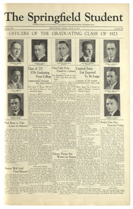 The Springfield Student (vol. 13, no. 30) June 08, 1923