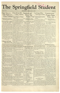 The Springfield Student (vol. 17, no. 29) May 27, 1927