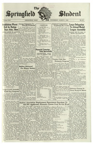 The Springfield Student (vol. 22, no. 18) March 2, 1932