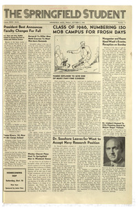The Springfield Student (vol. 33, no. 11) October 2, 1942