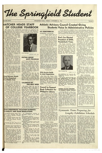 The Springfield Student (vol. 34, no. 05) November 26, 1946