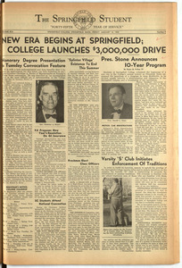 The Springfield Student (vol. 42, no. 09) January 14, 1955