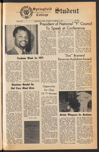 The Springfield Student (vol. 58, no. 08) Nov. 12, 1970