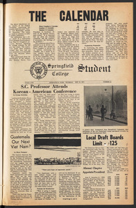 The Springfield Student (vol. 58, no. 21) May 13, 1971