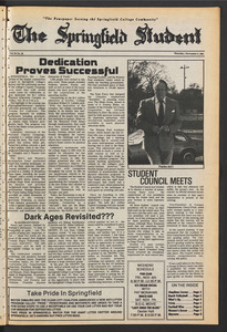 The Springfield Student (vol. 95, no. 8) Oct. 29, 1981