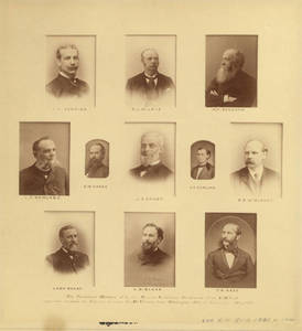 First Secretaries' Conference Members, 1871