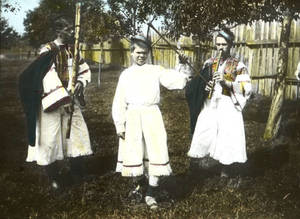 Musicians in Native Costume