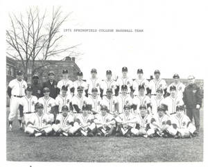 1971 Springfield College Baseball Team
