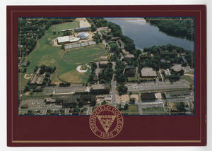An aerial view of Springfield College