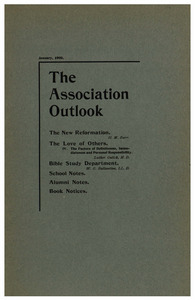 The Association Outlook (vol. 9 no. 3), January, 1900