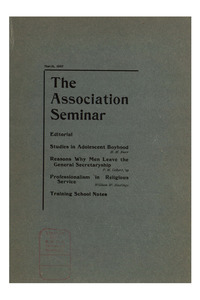 The Association Seminar (vol. 15 no. 6), March, 1907