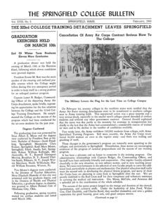 The Bulletin (vol. 18, no. 5), February 1944