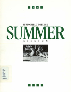 Summer School Catalog, 1991
